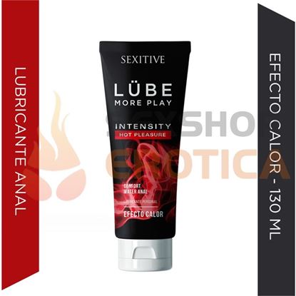 Gel Lubricante Lube Supreme anal y efecto calor 130ml